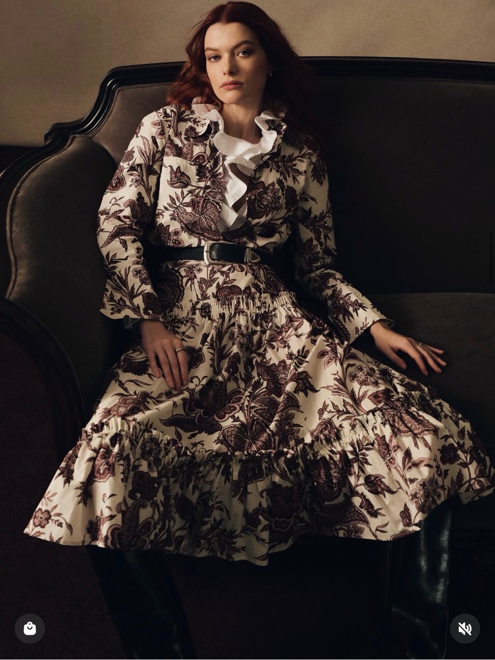 CARA CARA Sawyer Dress 2026FW
Polished Prints, Perfectly Belted